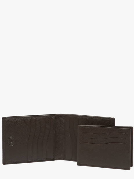 Portefeuille Caviar Leder Crinkles Bruin caviar 14124 ander zicht 1